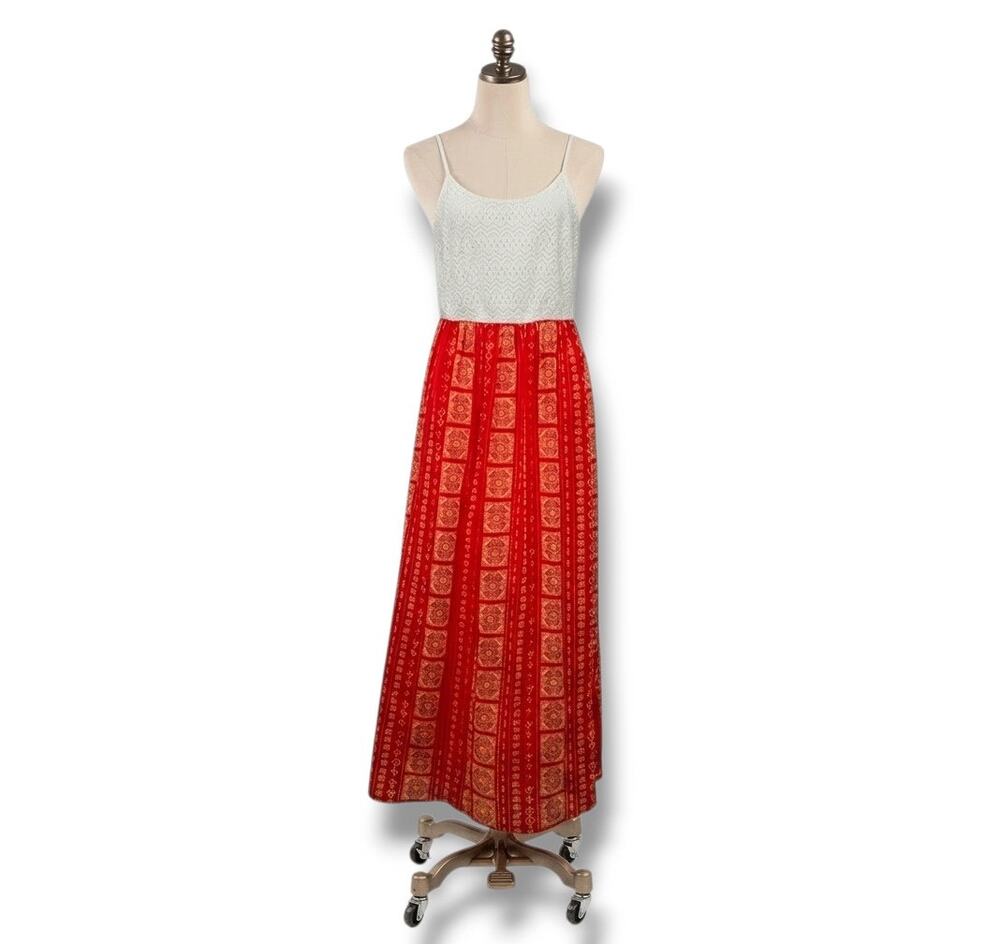 Charlotte Russe Women’s Multicolor Sleeveless Maxi Dress - Small
